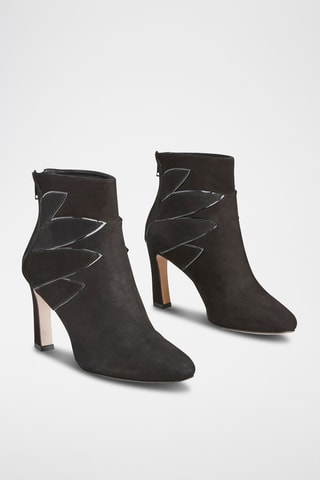 Bottines en cuir Zika - Noir