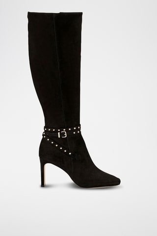 Bottes en cuir Zomina - Noir