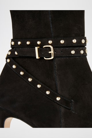 Bottes en cuir Zomina - Noir
