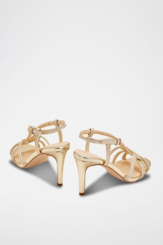 Sandalen met Hak Gloriana Goudkleurig