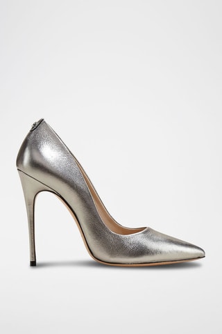 Leren Pumps Aelia Zilverkleurig