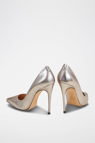 Leren Pumps Aelia Zilverkleurig