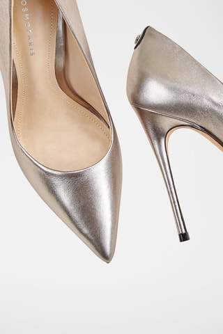 Leren Pumps Aelia Zilverkleurig