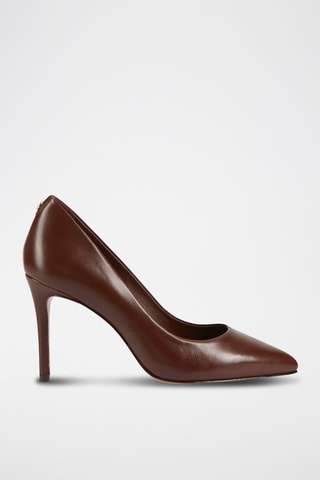 Escarpins en cuir Azoa Marrron