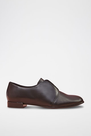 Derbys en cuir de veau Edorine Noir
