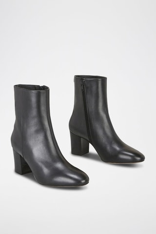 Bottines en cuir Lexis - Noir