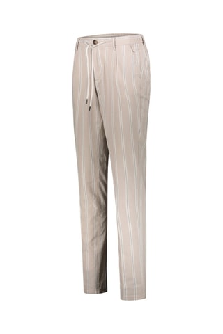 Pantalon - Blanc, beige et bleu