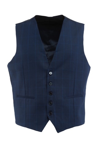 Gilet de costume - Bleu