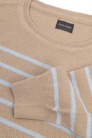 Pull - Blanc et beige