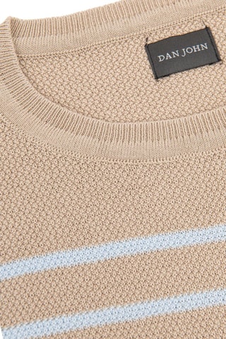 Pull - Blanc et beige