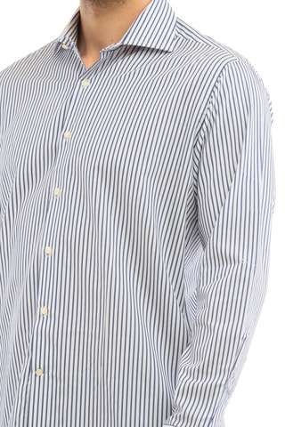 Chemise - Blanc et bleu