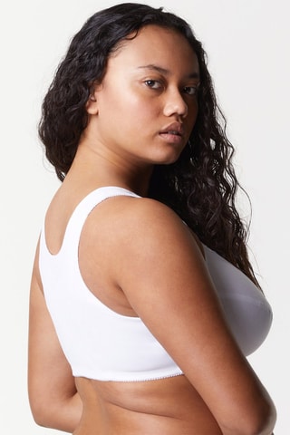 Reggiseno senza ferretti Soft Cups - Bianco