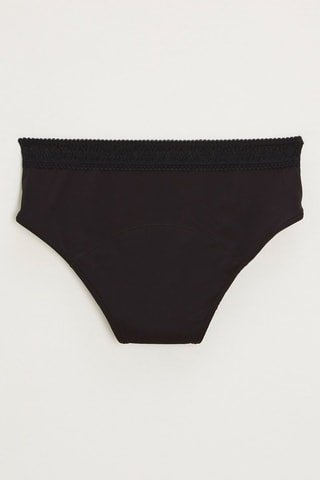 Slip menstruelle A Fleur de Peau - Nero