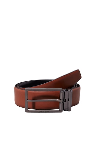 Leren Riem - Calvin Klein - Zwart