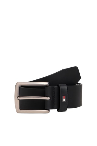 Leren Riem - Tommy Hilfiger - Zwart