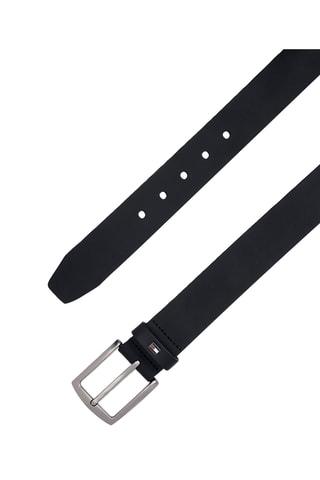Leren Riem - Tommy Hilfiger - Zwart