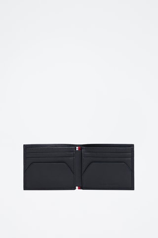 Leren Portefeuille en Pasjeshouder - Tommy Hilfiger - Blauw