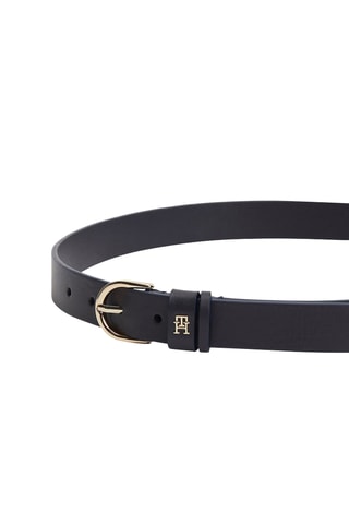 Leren Riem - Tommy Hilfiger - Blauw