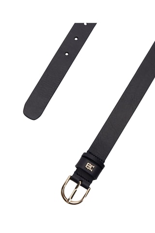 Leren Riem - Tommy Hilfiger - Blauw