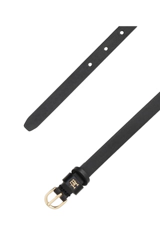 Leren Riem - Tommy Hilfiger - Zwart