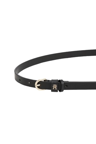 Leren Riem - Tommy Hilfiger - Zwart