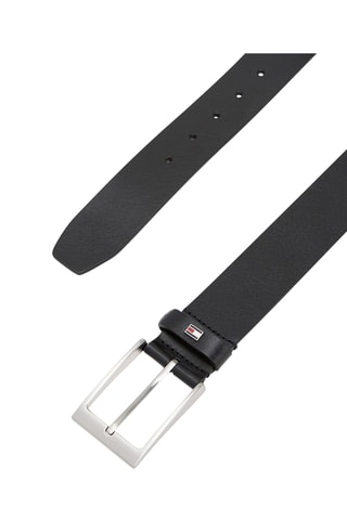 Leren Riem - Tommy Hilfiger - Zwart