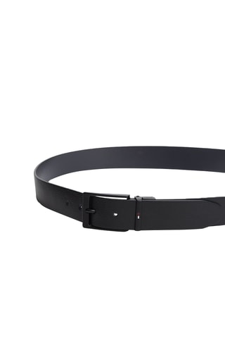 Dubbelzijdige Leren Riem - Tommy Hilfiger - Zwart