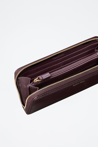 Nappaleren Portefeuille - Calvin Klein - Bruin
