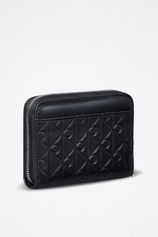Nappaleren Portemonnee - Calvin Klein - Zwart