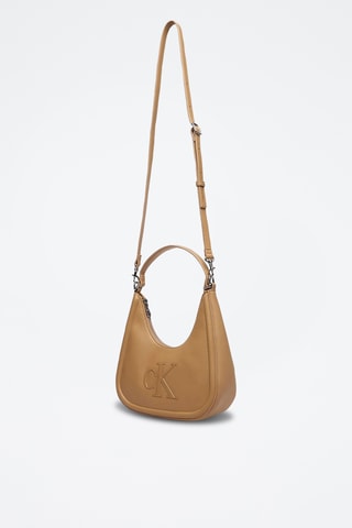 Trendy Handtas - Calvin Klein - Lichtbruin