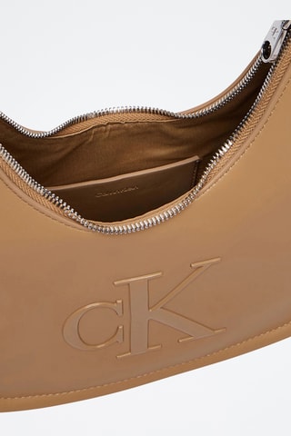 Trendy Handtas - Calvin Klein - Lichtbruin