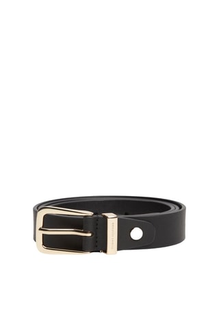 Leren Riem - Zwart - Zwart