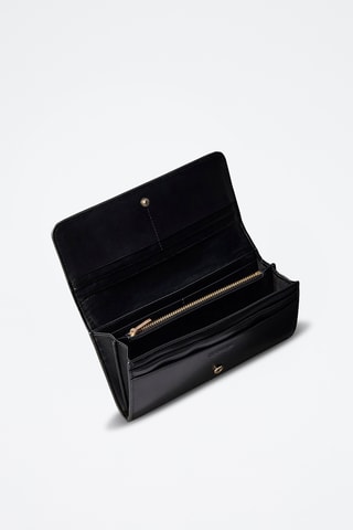 Nappaleren Portefeuille - Calvin Klein - Zwart