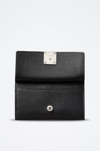 Leren Pasjeshouder - Calvin Klein - Zwart