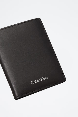 Leren Portefeuille - Calvin Klein - Zwart