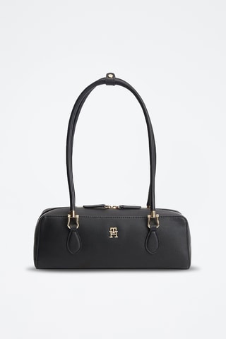 Trendy Handtas - Tommy Hilfiger - Zwart