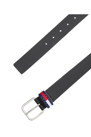 Leren Riem - Tommy Hilfiger - Zwart