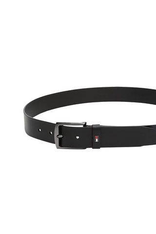 Leren Riem - Tommy Hilfiger - Zwart