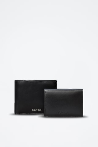 Leren Portefeuille - Calvin Klein - Zwart