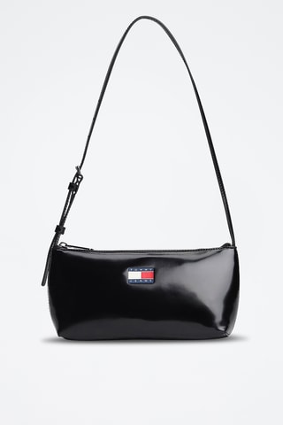 Trendy Handtas - Tommy Hilfiger - Zwart