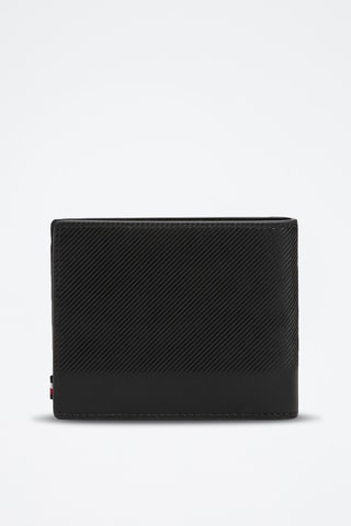 Leren Portefeuille - Tommy Hilfiger - Zwart