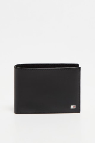 Leren Portefeuille - Zwart - Wit en zwart