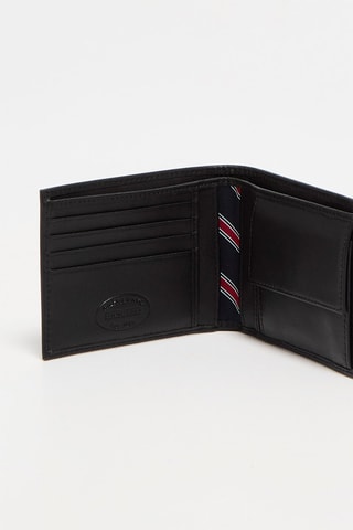 Leren Portefeuille - Zwart - Wit en zwart