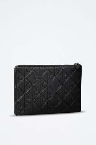 Leren Clutch - Calvin Klein - Zwart