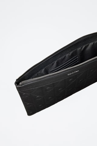 Leren Clutch - Calvin Klein - Zwart