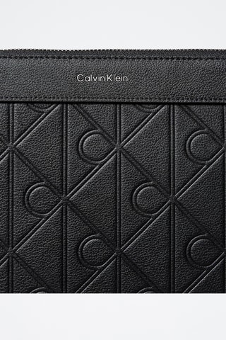 Leren Clutch - Calvin Klein - Zwart