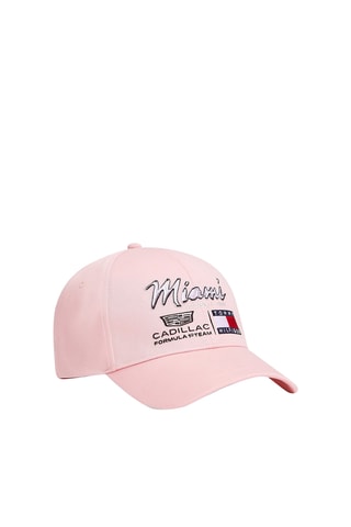 Biologisch Katoenen Pet Cadillac Formula 1 Team - Tommy Hilfiger - Roze