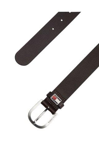Leren Riem - Tommy Hilfiger - Donkerbruin