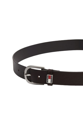 Leren Riem - Tommy Hilfiger - Donkerbruin