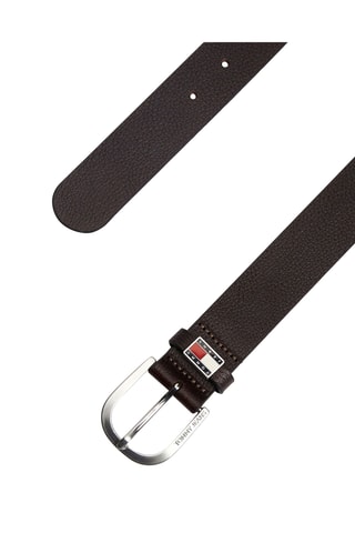 Leren Riem - Tommy Hilfiger - Donkerbruin